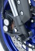 Padací chrániče přední vidlice, Yamaha MT-09, černé